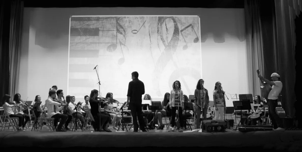 L'Orchestra del Civico istituto musicale Vivaldi di Busca
