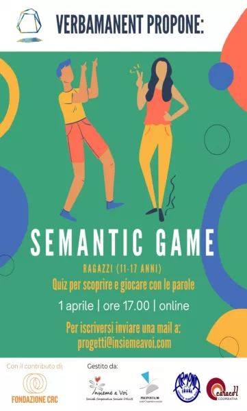 “Semantic game”. E’ un gioco a qui per scoprire e giocare con le parole