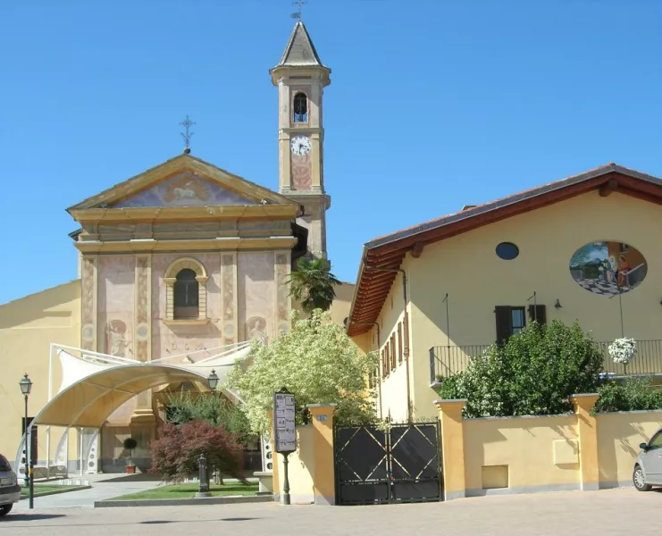 La chiesa parrocchiale di San Chiaffredo