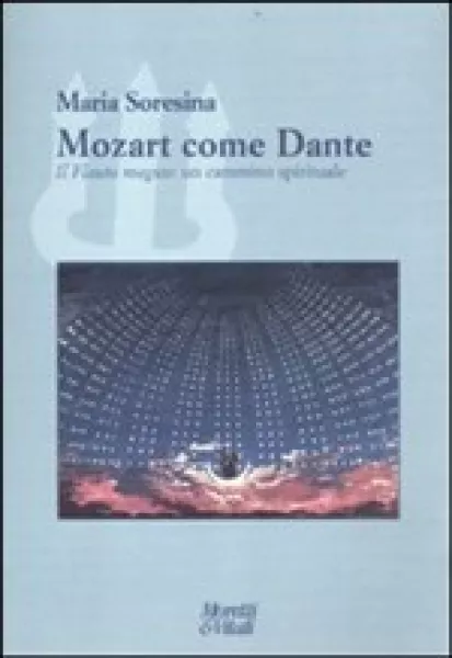 La copertina del libro Mozart come Dante