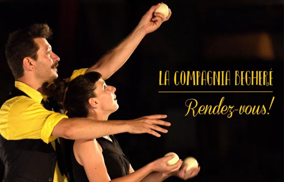 Il 7 luglio il primo spettacolo sarà “Rendez-vous!” della Compagnia Begherè