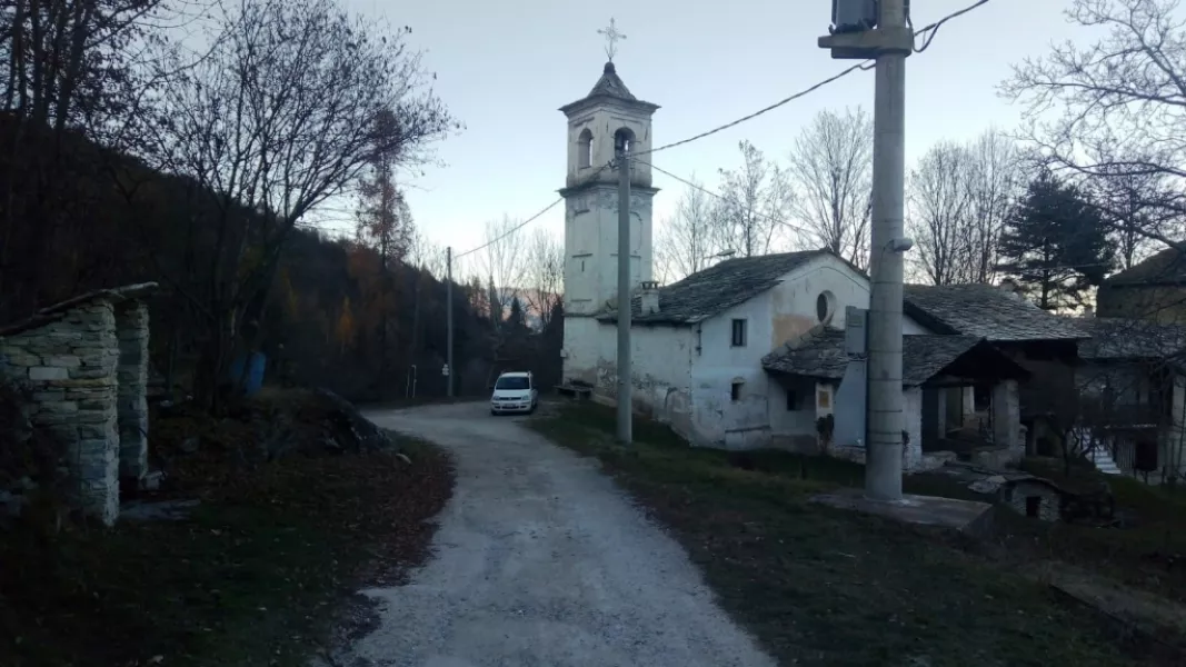 Lavori di messa in sicurezza e bitumatura della strada comunale montana in località Valmala borgata Gregory
