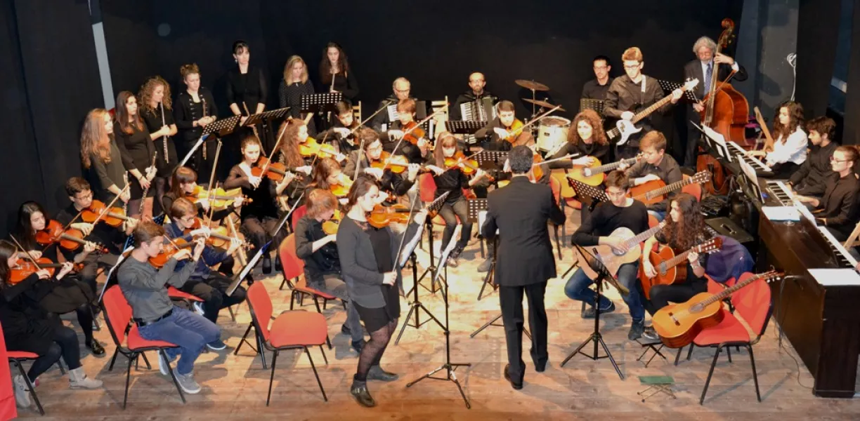 L'orchestra di Vivaldi in un'immagine di archivio