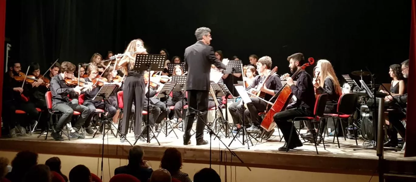 L'orchestra del Civico Istituto musicale Vivaldi