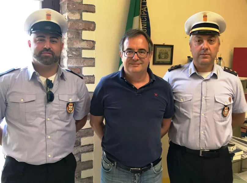 Da sinistra, Matteo Rambelli, Marco Gallo, Gianluca Acchiardi