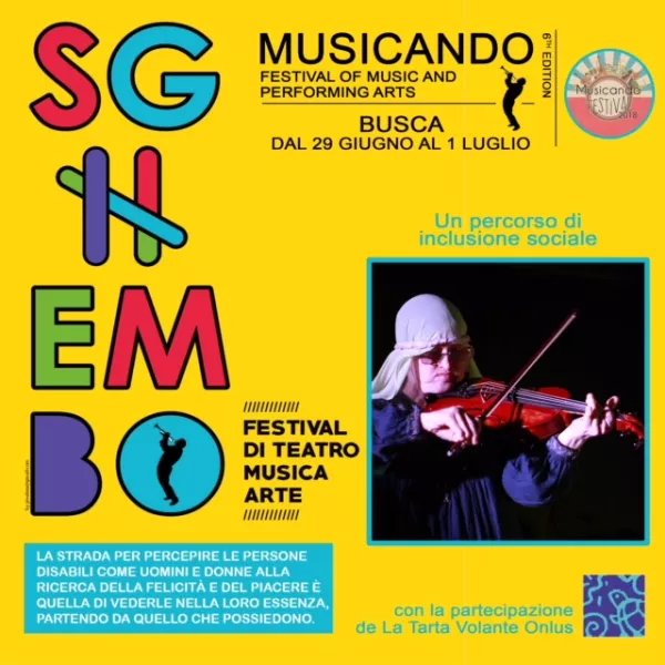 Mirabilia e Musicando adottano lo Sghembo Festiva per un percorso di inclusione sociale