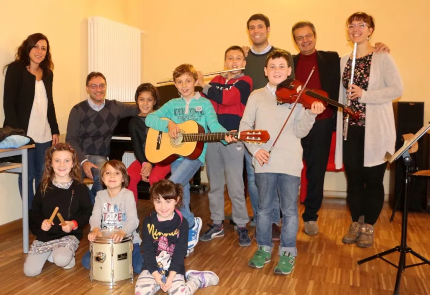 Antonio Giacometti a Busca ospite del Civico istituto musicale per un seminario di due giorni