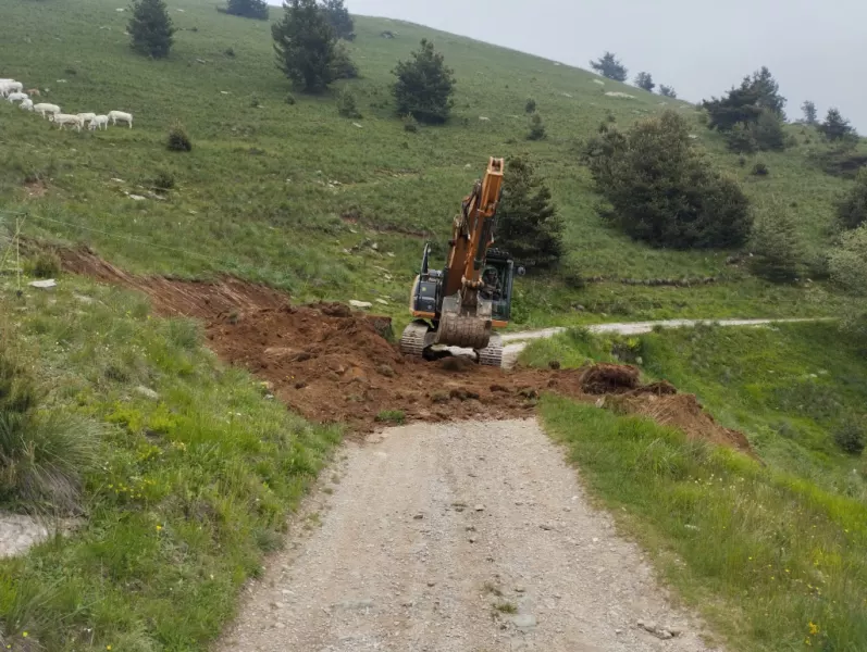 La Strada dei Cannoni è chiusa per lavori di messa in sicurezza e realizzazione di slarghi e piazzole 