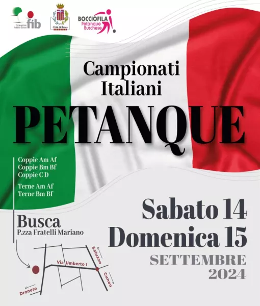 A Busca i Campionati italiani di petanque