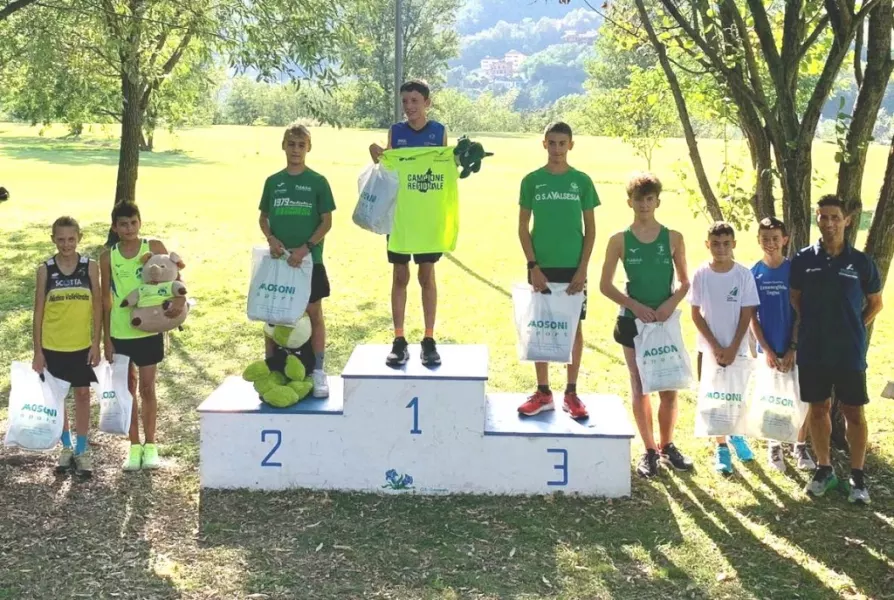  Edoardo Gosmaro ottimo secondo posto nel Campionato regionale di Corsa in montagna categoria Ragazzi