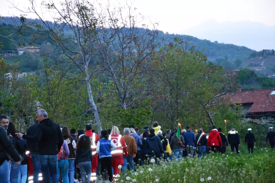 Ogni anno Busca e Costigliole Saluzzo celebrano inieme il 25 Aprile a Ceretto, dove si arriva con una Marcia della pace