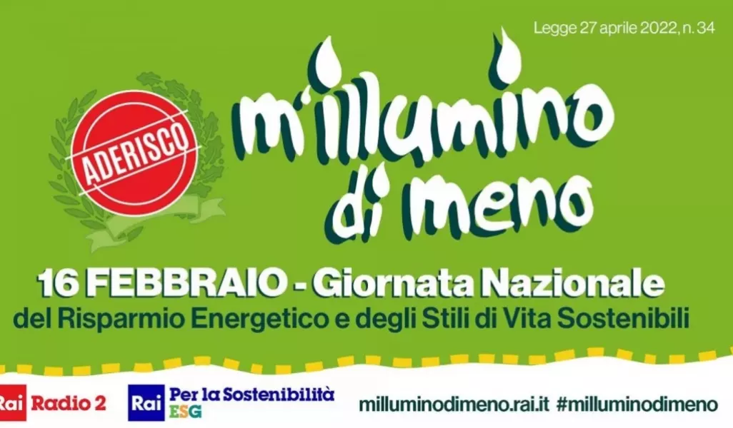 Giovedì 15 febbraio anche Busca aderirà a 'M'Illumino di meno'