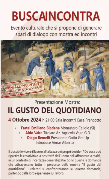 Venerdì 4 ottobre