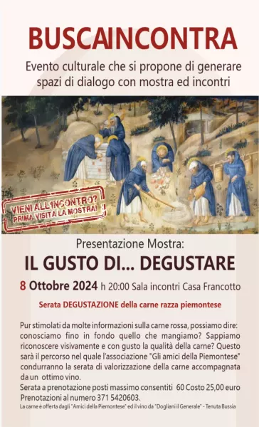 Martedì 8 ottobre 