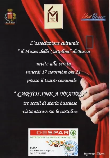 Cartoline a Teatro