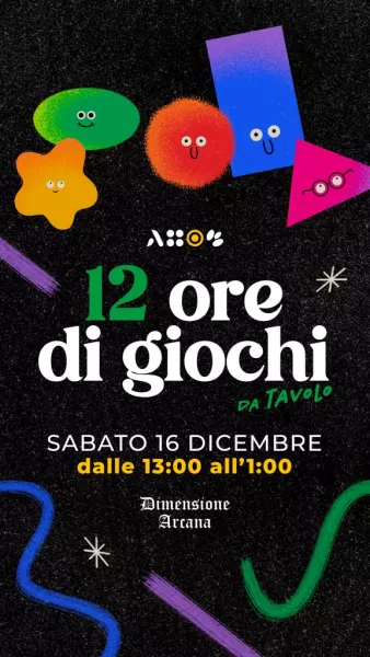  12 ore di giochi da tavolo