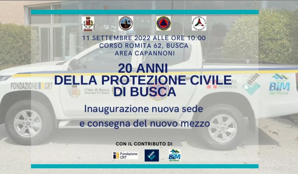 Alle ore 10 nell'area Capannoni in corso Romita inaugurazione nuova sede e nuovo mezzo