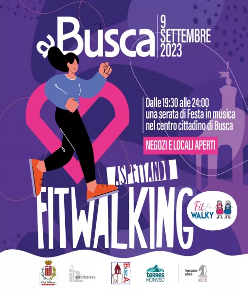 Aspettando  Fitwalking Solidale Busca