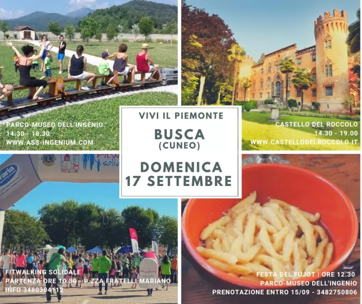 Tanti eventi a Busca domenica 17 settembre