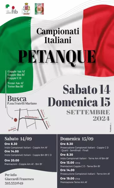 Campionati italiani di petanque