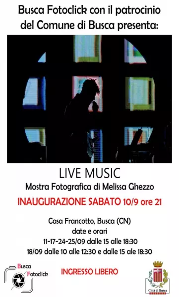 “Live Music” di Melissa Ghezzo, un percorso di scatti realizzati ai concerti di musica dal vivo