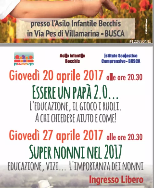 La locandina delle serate