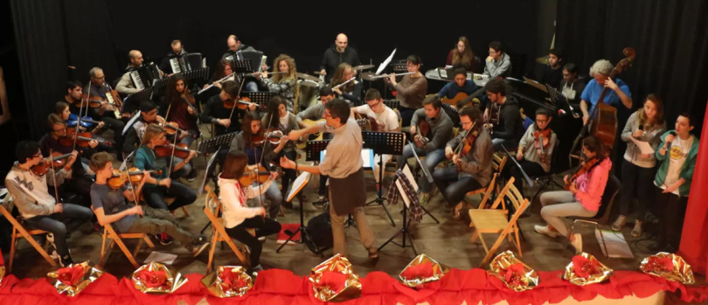 L'orchestra del Civico Istituto Musicale Vivaldi