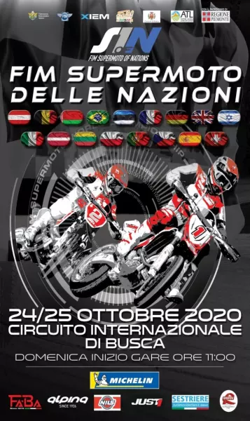 Supermoto delle Nazioni al Kart planet Busca