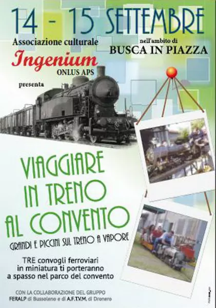 Mini-convogli in grado di portare un certo numero di persone, anche adulte, trainati da locomotive realmente funzionanti a vapore, veri gioielli riproducenti in ogni dettaglio gli originali: sabato e domenica prossimi al convento d i Cappuccini, sede dell'associazione Igenium 