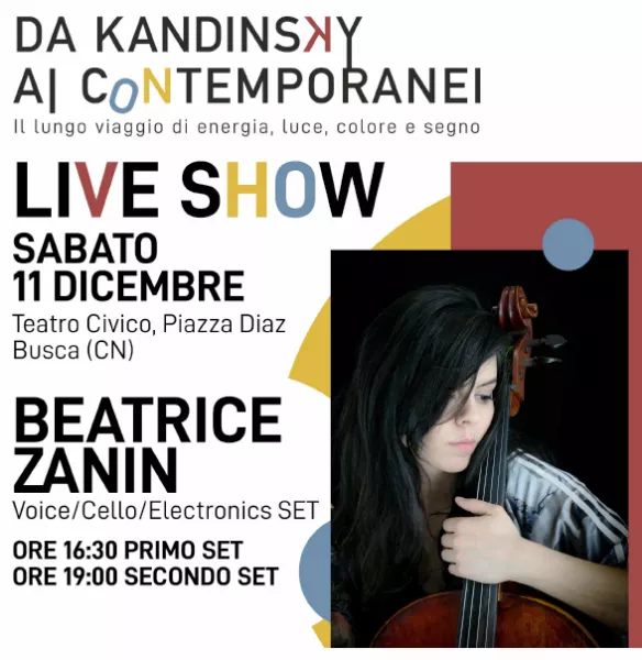 Sabato al Teatro Civico duplice set, alle ore 16.30 e alle ore 19, ciascuno con due momenti: “Risonanze e composizioni sceniche”, a cura di Damiano Osella, Dario Marengo e Serena Racca e il “Live show”, voice, cello e electronics di Beatrice Zanin