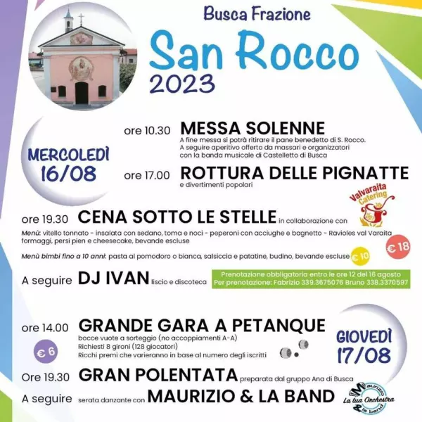 Festa frazionale San Rocco