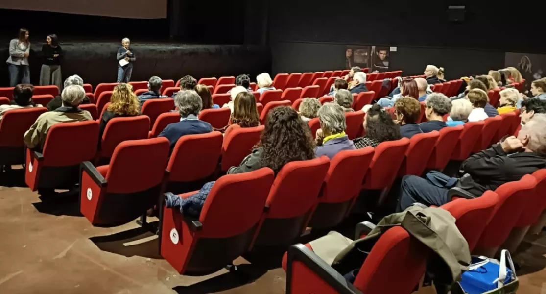 Ieri al cinema Lux si è tenuta una serata dedicata all'Alzheimer, con la proiezione del film Fuga in Normandia