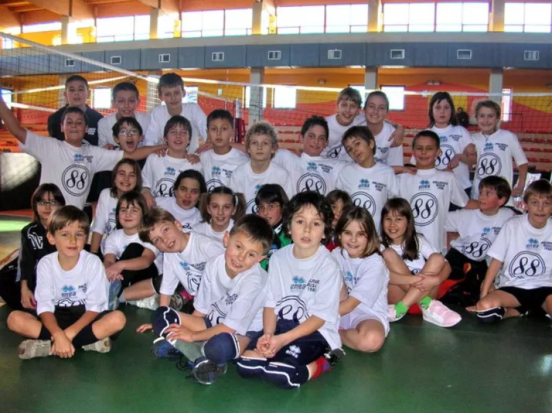 I bambini del minivolley