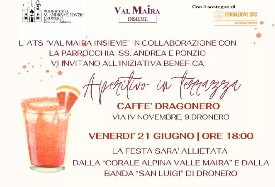 Iniziativa benefica a Dronero della Corale Valle Maira 