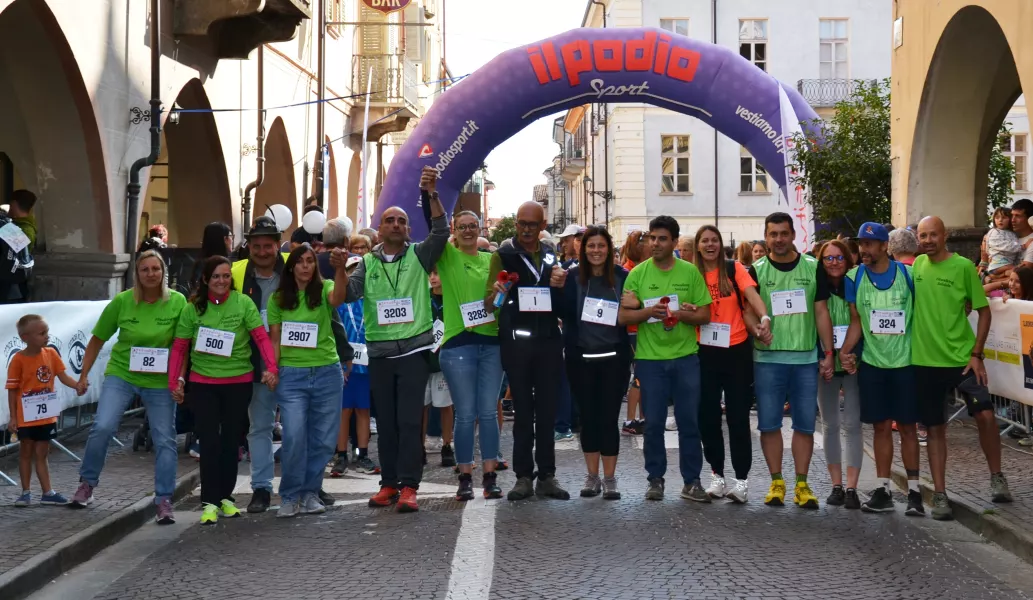 3.375 partecipanti alla nona edizione, la Fitwalking Solidale Busca