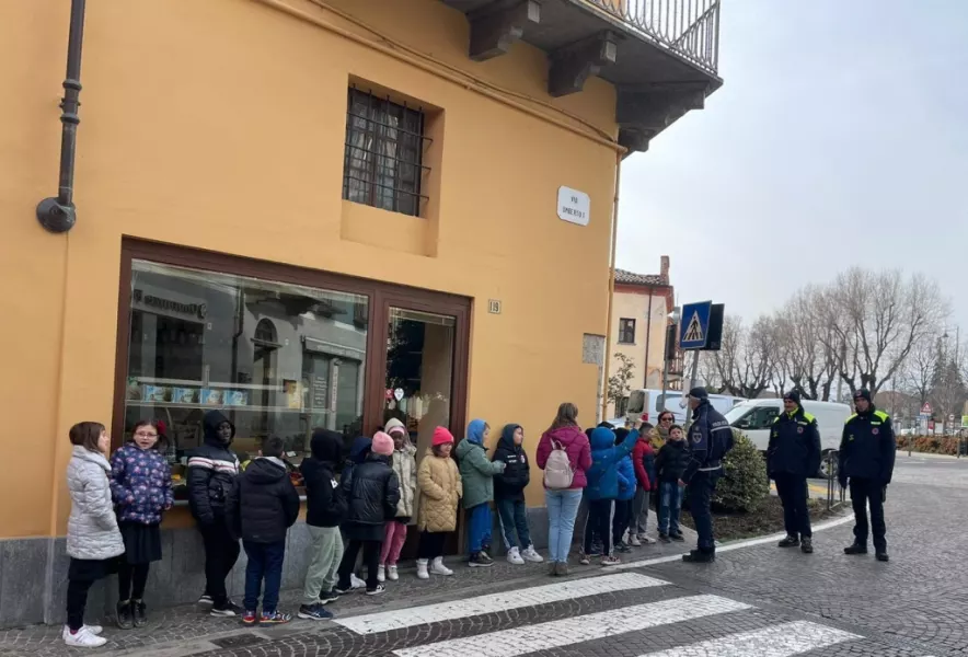 A lezione dal vigile urbano