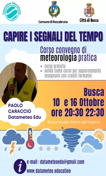 Corsi di meteorologia pratica