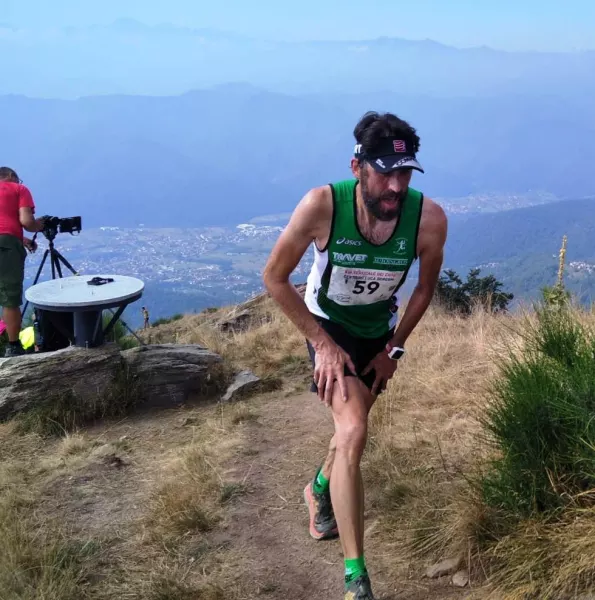 Srgio Basso ottavo al Chilometro Verticale di Villar San Costanzo