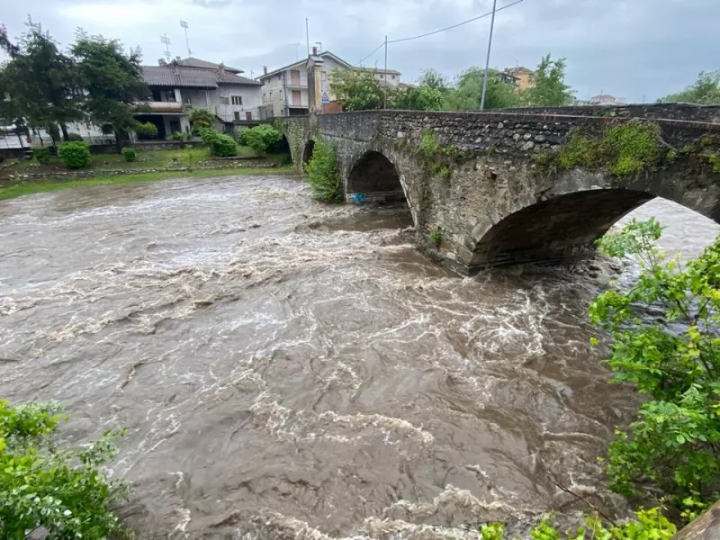 La piena del Maira