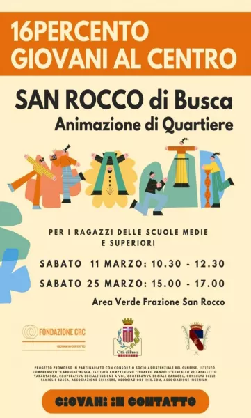 Al via l’animazione di quartiere a San Rocco