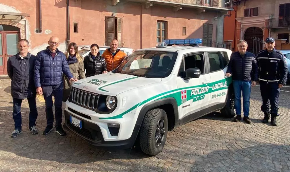 Nuova auto per la Polizia municipale