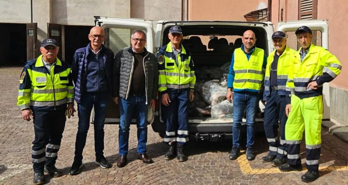 Grazie ai volontari della Protezione civile