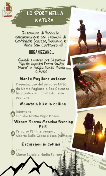 Il 7 marzo serata sulle nuove opportunità del turismo sostenibile sul nostro territorio