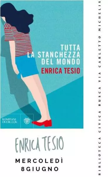 Enrica Tesio ospiti della biblioteca civica mercoledì 8 giugno