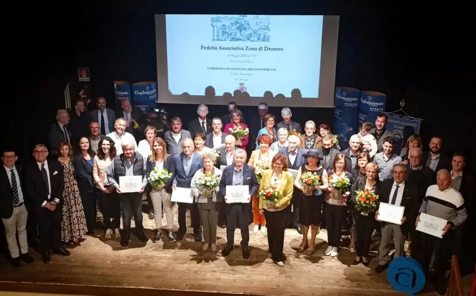 Si è svolta ieri mattina a Busca  la premiazione “Valore Artigiano”, con la cerimonia di consegna dei riconoscimenti della Fedeltà associativa della zona di Dronero-Busca di Confartigianato Imprese Cuneo