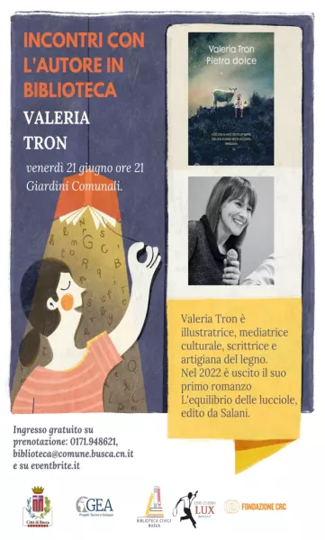 Valeria Tron venerdì 21 giugno ai Giardini comunali