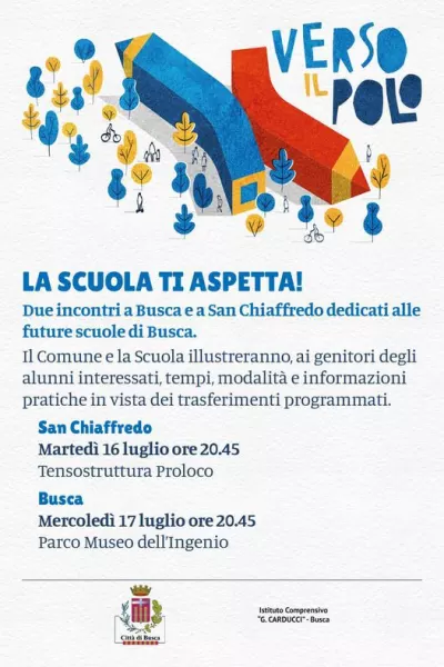 Trasferimenti scuole: due incontri di informazione ai cittadini