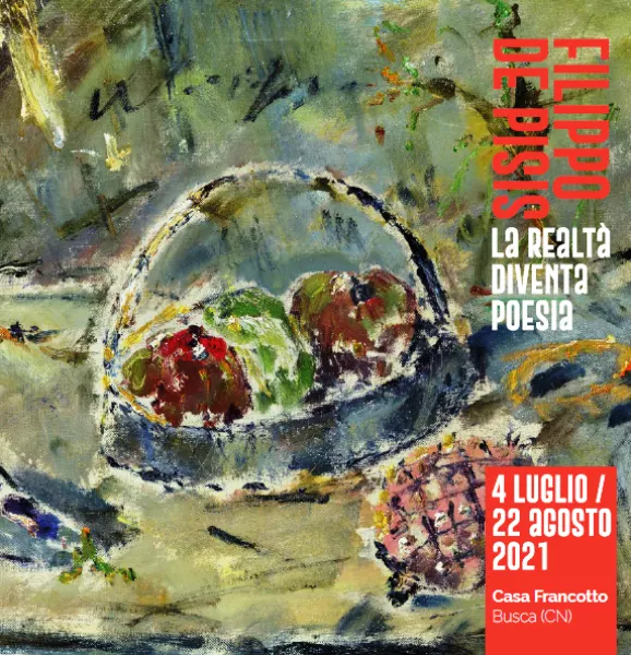 Dal 4 luglio al 22 agosto in  Casa Francotto la mostra “Filippo de Pisis, la realtà diventa poesia”. La rassegna, curata da Cinzia Tesio e Rino Tacchella e con la direzione artistica di Riccardo Gattolin