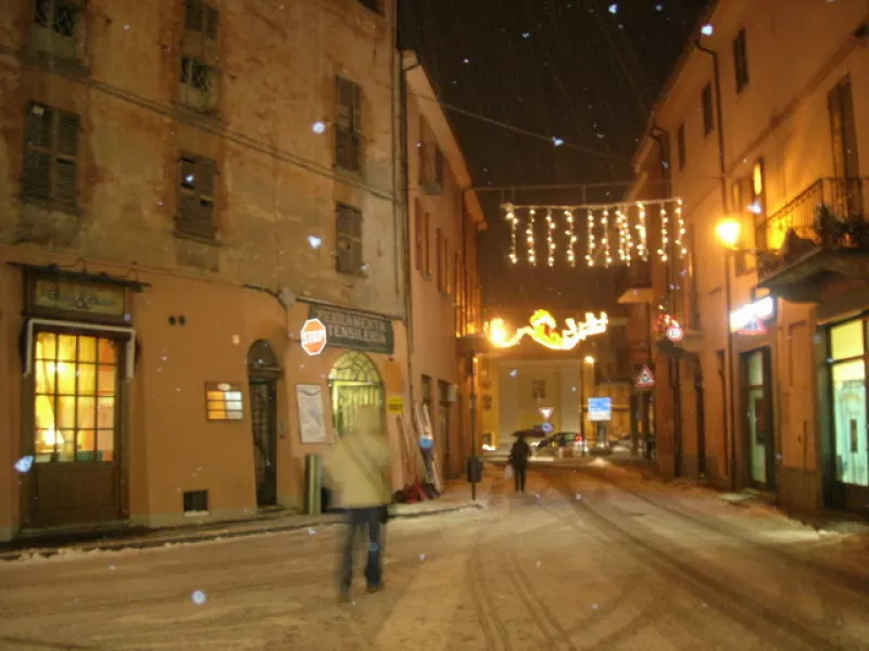 L'illuminazione in centro è controllata dai regolatori di flusso