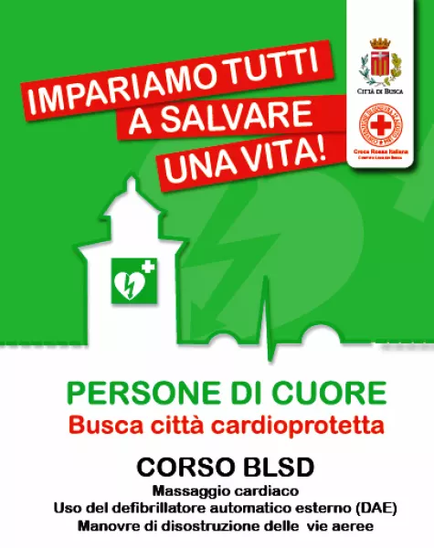 Annullato il corso di formazione del progetto Busca Città Cardioprotetta previsto per sabato prossimo 